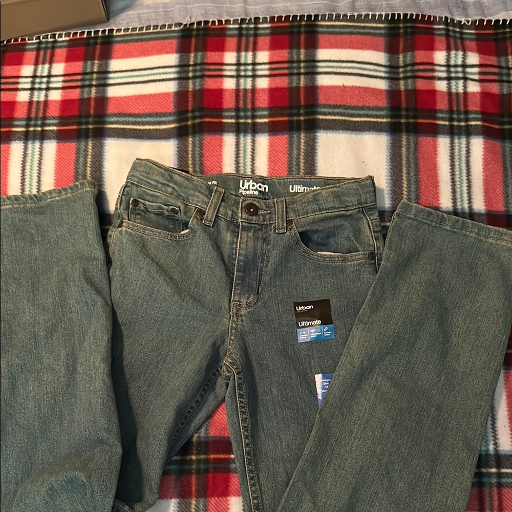 Urban Outfitters Blue Relaxed Jeans with Vintage Finish
